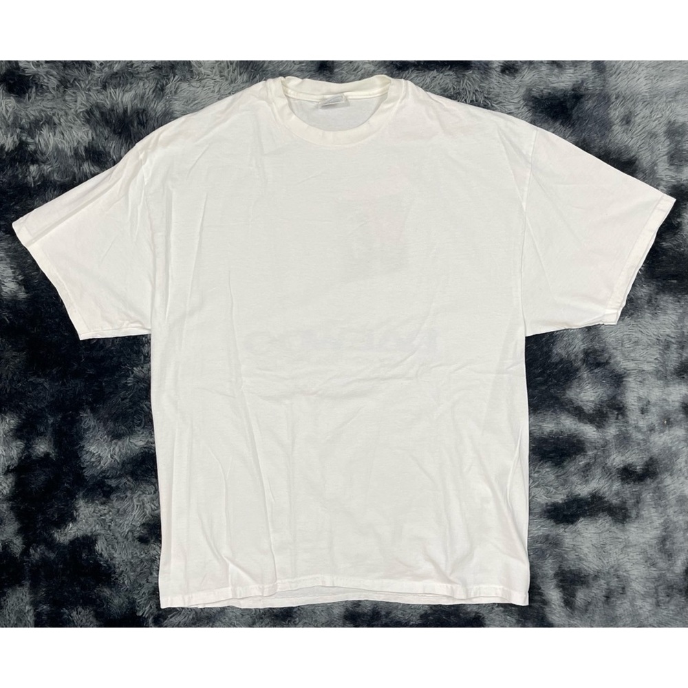 Hanes Heavyweight Daewoo Quality Monitors Graphic White T-Shirt